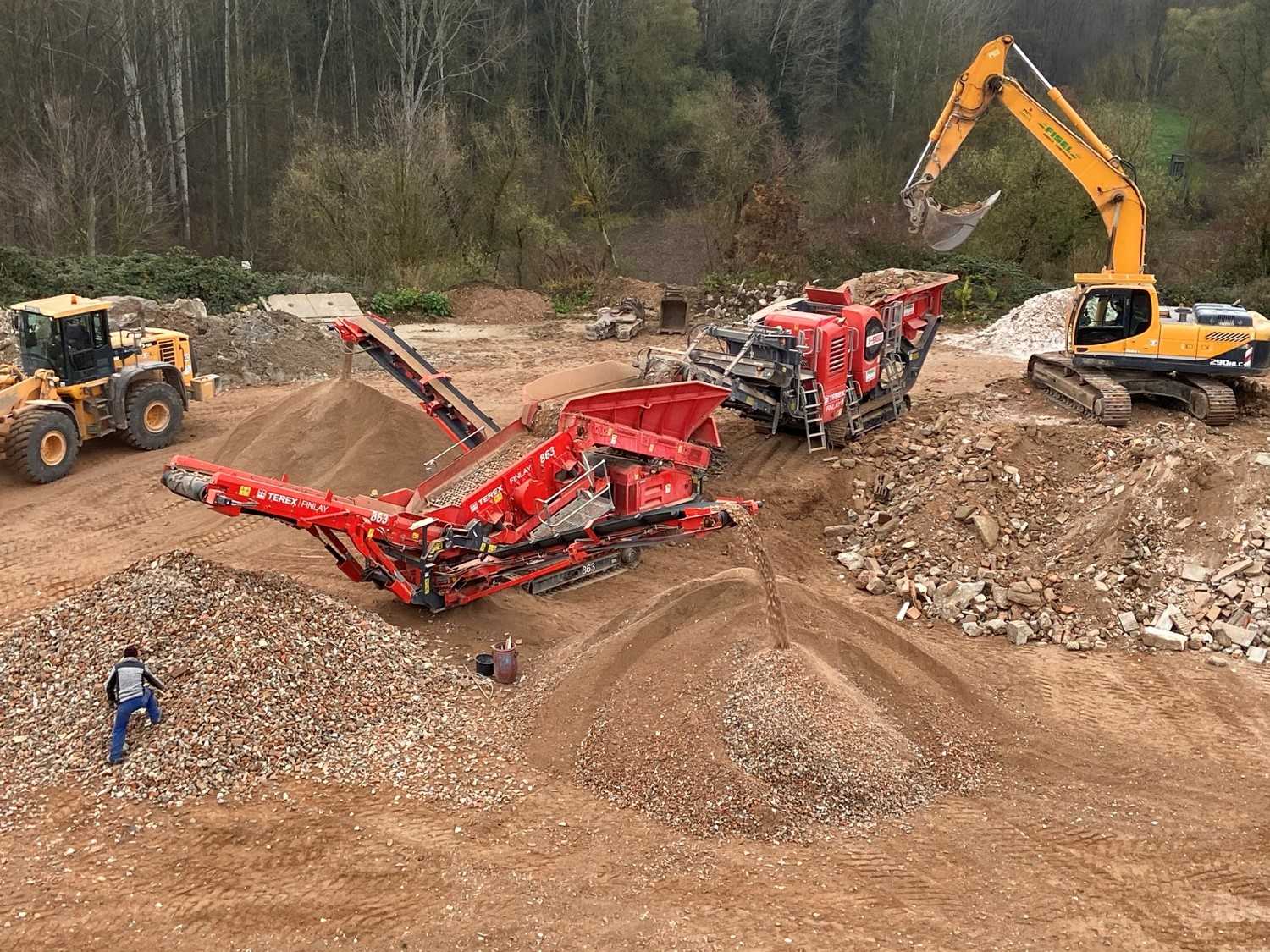 Hühnerwörth Brechen Bauschutt